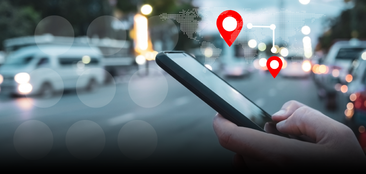 Imagen de un teléfono móvil con la aplicación de la línea 123