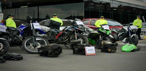 Motocicletas recuperadas por la Policía en Bogotá ¡Consulta si alguna es tuya!