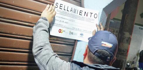 Seis establecimientos suspendidos por vender licor adulterado o de contrabando en Rafael Uribe Uribe