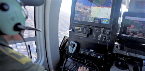 Más de 55 mil casos en materia de seguridad ha apoyado el helicóptero Halcón de la Policía en lo corrido del año