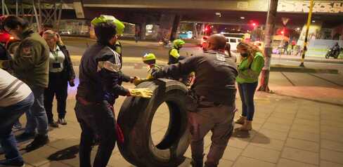 Bogotá avanza en la recolección de llantas en desuso