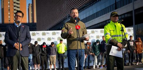 En las últimas dos semanas fueron capturadas 37 personas responsables de por lo menos 40 homicidios en Bogotá