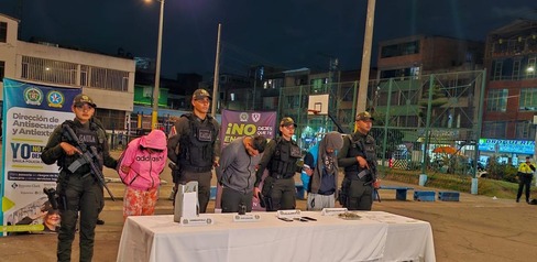 Golpe a ‘Los Satanás’, tres extorsionistas capturados quienes delinquían en Bosa y Kennedy