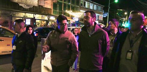 Alcalde Galán lideró megatoma en Galerías en el fin de semana de Amor y Amistad