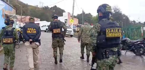 Gaula Militar realizó jornada antiextorsión en el Sumapaz