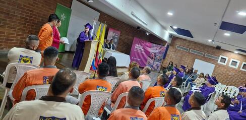 Desde la Cárcel Distrital, Sofía aprendió a construir edificaciones y nuevas capacidades