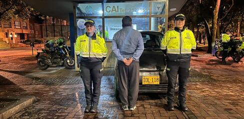 Un capturado y un vehículo incautado por falsedad marcaria y falsedad en documento público