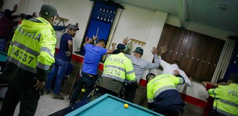 Golpes a establecimientos con fachada de ‘sindicatos’ y capturas en operativos esta semana