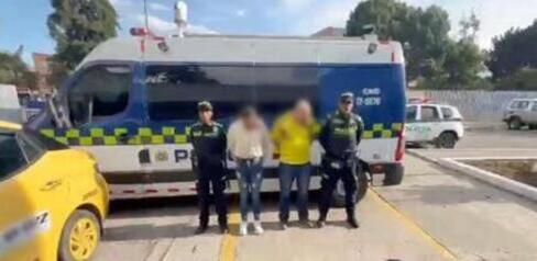 Capturadas dos personas que transportaban más de 26.000 dosis de marihuana en un taxi en Bogotá