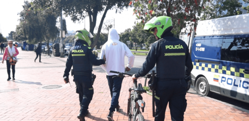 Video: en pleno operativo, sujeto fue aprehendido por receptación tras hurto a bicicleta; este año se han recuperado 277 de estos vehículos