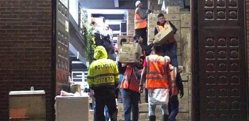 Megaoperativo en bodegas de La Estanzuela, dejó mercancía de contrabando incautada avaluada en cerca de $1.000 millones