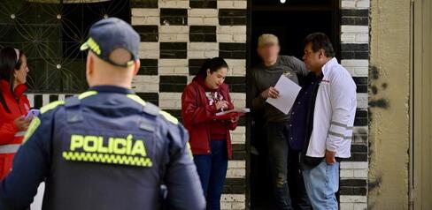 Autoridades sellaron dos montallantas en un nuevo operativo contra los 'pinchallantas' en Fontibón