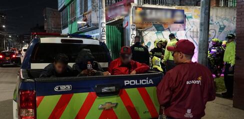 Tres personas capturadas y una granada incautada en seis allanamientos a inmuebles en Kennedy