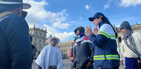 Manifestaciones hoy | Alcaldía instala PMU con el Gobierno ante afectaciones al orden público por protestas de indígenas
