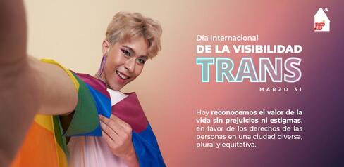 Día Internacional de Visibilidad Trans | Conozca los servicios que ofrece la Secretaría de Seguridad a la comunidad LGBTI