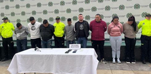 Capturados en el mes de abril