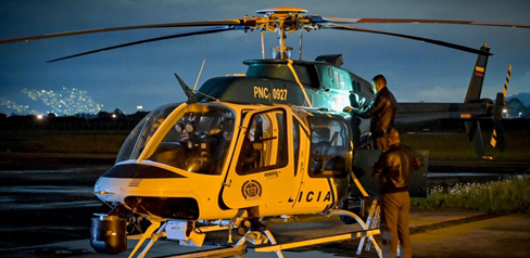 Helicóptero de la Policía