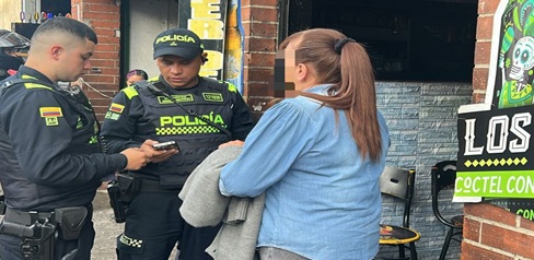 Megatoma interinstitucional en el sector de Antonio Nariño.