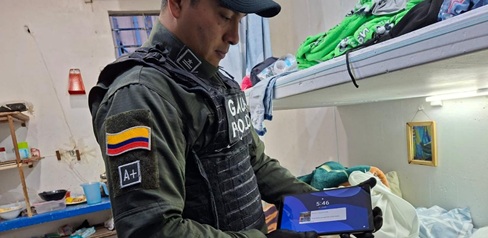 Operativo realizado en cárcel de Cómbita.