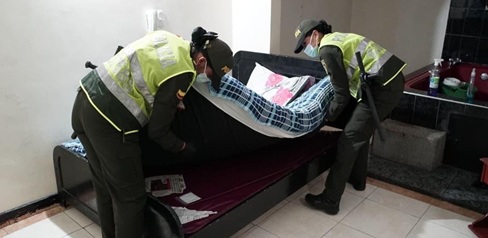 Operativo en el sector del Siete de Agosto.