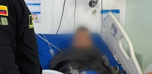 Uniformados llegaron justo a tiempo para evitar una tragedia.