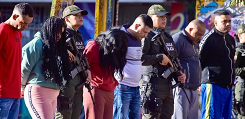 Capturados responsables de homicidios, violencia intrafamiliar y bandas criminales  durante la semana en Bogotá