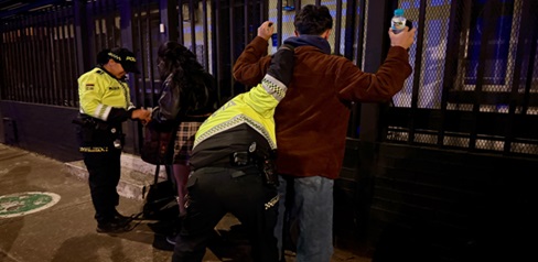 Operativo contra la delincuencia en Teusaquillo: autoridades reforzaron seguridad en cuatro puntos críticos