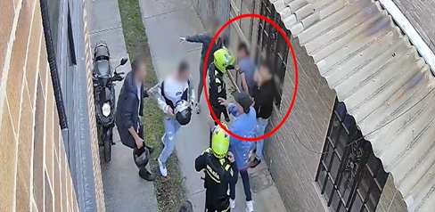 Capturados en el sector de La Alquería.