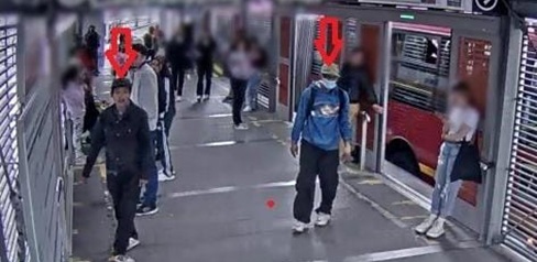 Persecución deja tres delincuentes capturados tras hurtar celulares a usuarios del sistema de transporte masivo
