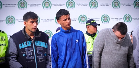 Golpe al crimen en Bogotá: en noviembre fueron capturados ladrones de carros, homicidas y expendedores de drogas