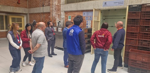Cárcel Distrital recibió visita de delegación internacional de Argentina