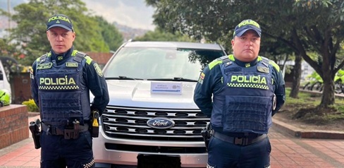 En 12 Horas, la policía recuperó una camioneta robada en Teusaquillo 