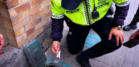 Cuatro capturados con drogas durante megatoma en La Estanzuela