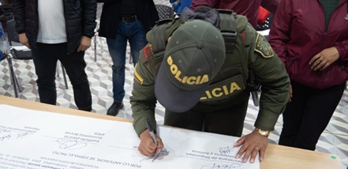 Plazas Distritales de Mercado firmaron pacto para fortalecer la seguridad y la convivencia en Bogotá