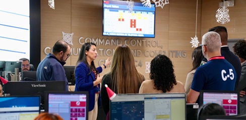 Autoridades de seguridad del hemisferio occidental visitaron el C4 de Bogotá y destacaron su funcionamiento en atención de emergencias