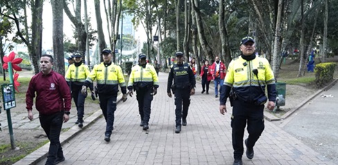 Capturado hombre con más de 200 municiones de fusil en el Parque de La Independencia, en Bogotá