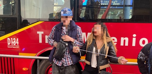 Revendedores de pasajes de TransMilenio fueron trasladados a centros de protección, tras operativos en el centro de Bogotá