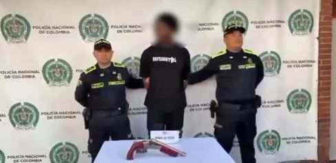 Capturado con una escopeta