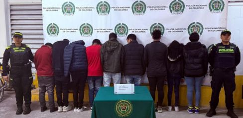 Capturados nueve delincuentes extranjeros