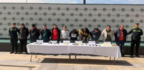 Golpes a la delincuencia en Bogotá