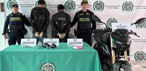  Capturados dos hombres señalados de homicidio en Kennedy