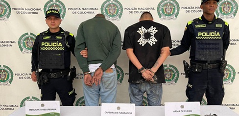 De nada les sirvió salir corriendo: fueron capturados tras robar a varios ciudadanos en Punto Aranda