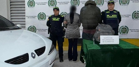Capturados en Bogotá, por hurto, rompevidrios con más de 11 anotaciones judiciales