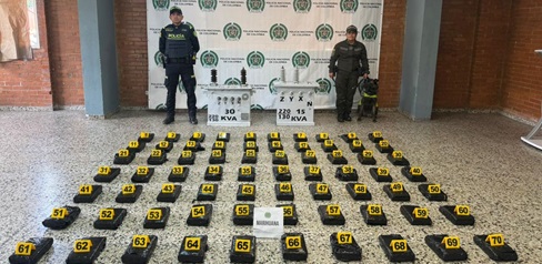 Más de 84 kilos de marihuana fueron incautados en el aeropuerto El Dorado: estaban ocultos en transformadores de energía