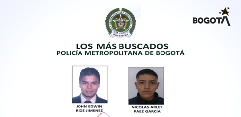  Se buscan estos tres delincuentes de ‘Los Pumas’ dedicados al hurto de vehículos de alta gama en Bogotá