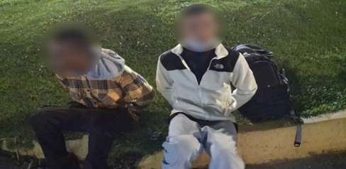 Dos hombres capturados