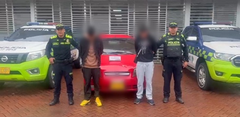 Perseguidos, interceptados y capturados: así fue como la Policía frustró un hurto a vehículo en Tunjuelito