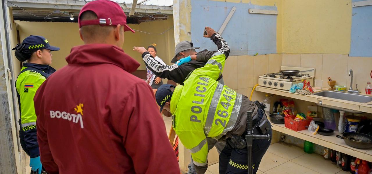 Operativo en María Paz