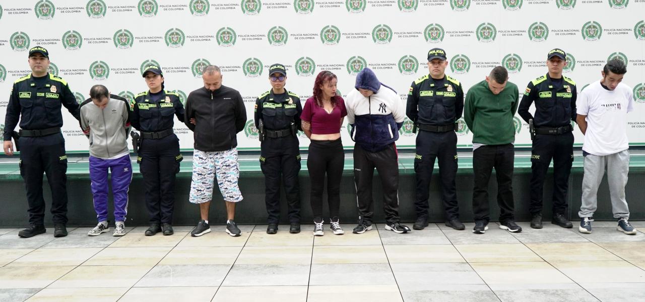 Capturados por tráfico de estupefacientes