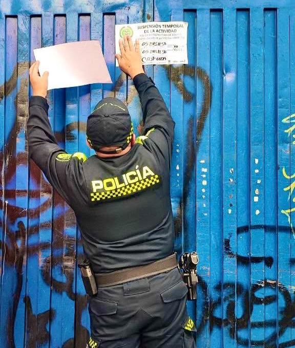 Captura en Puente Aranda